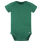 Gerber Baby 5 Pack Onesies Multi-Packs Bundle Interlock 180 Gsm, Kelly Green, 0-3 Months