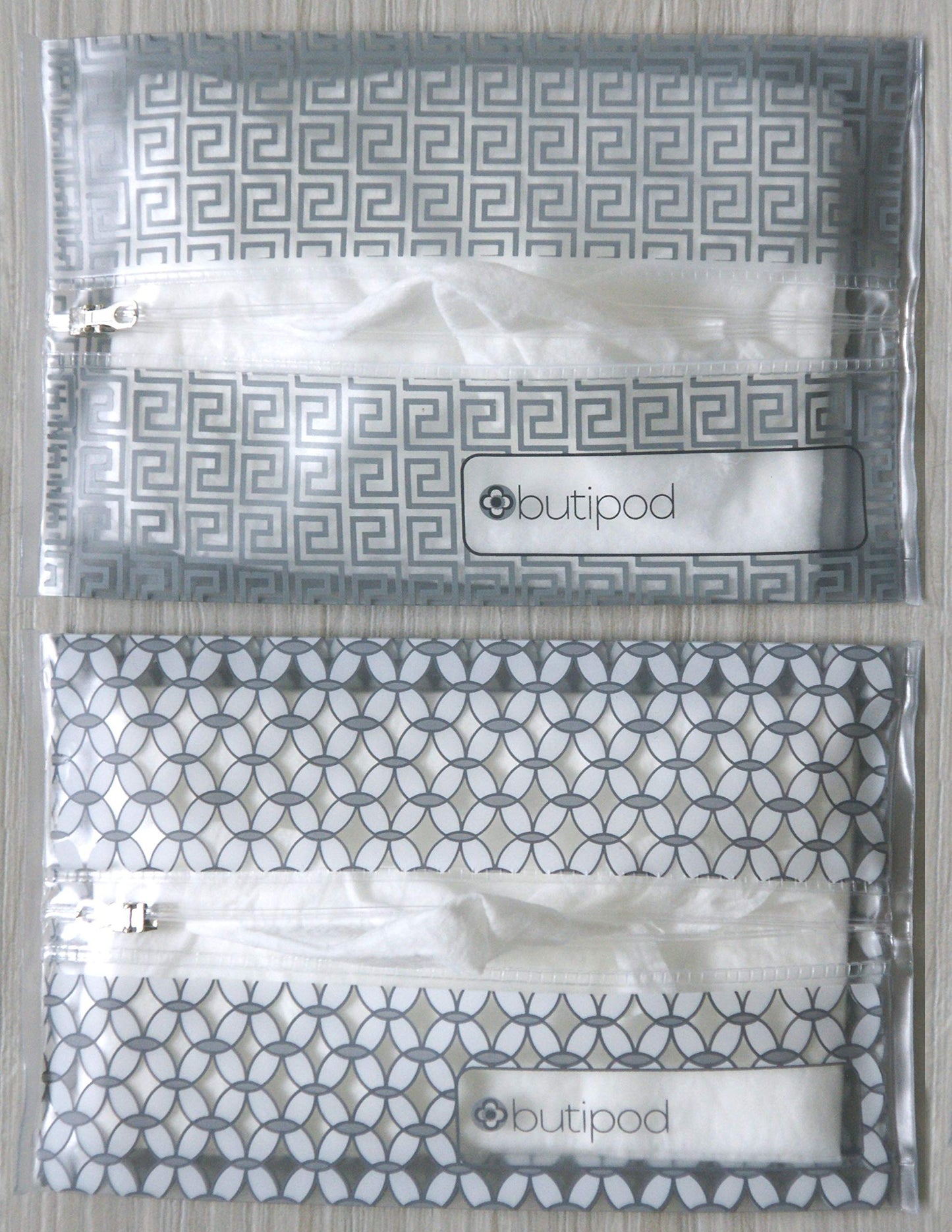 Butipods Reusable Wet Wipe Pouch Slim Case Travel Clutch Holder | Portable Diaper And Hand Bag Wipes Dispenser | Keeps Wipes Moi