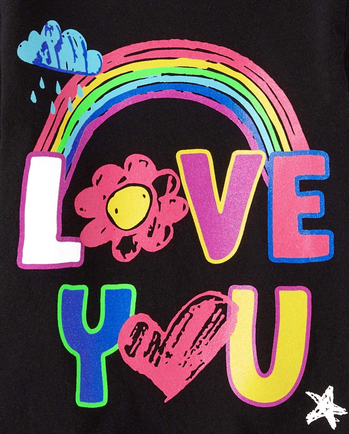 The Children'S Place Baby-Girls And Toddler Assorted Everyday Long Sleeve Graphic T-Shirts,Multipacks Be Kind/I Love You 2-Pack