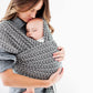 Moby Baby Wrap Carrier Evolution by Petunia Pickle Bottom for Newborns to Toddlers (8-33lbs), Infant Sling Carrier, Hands Free D