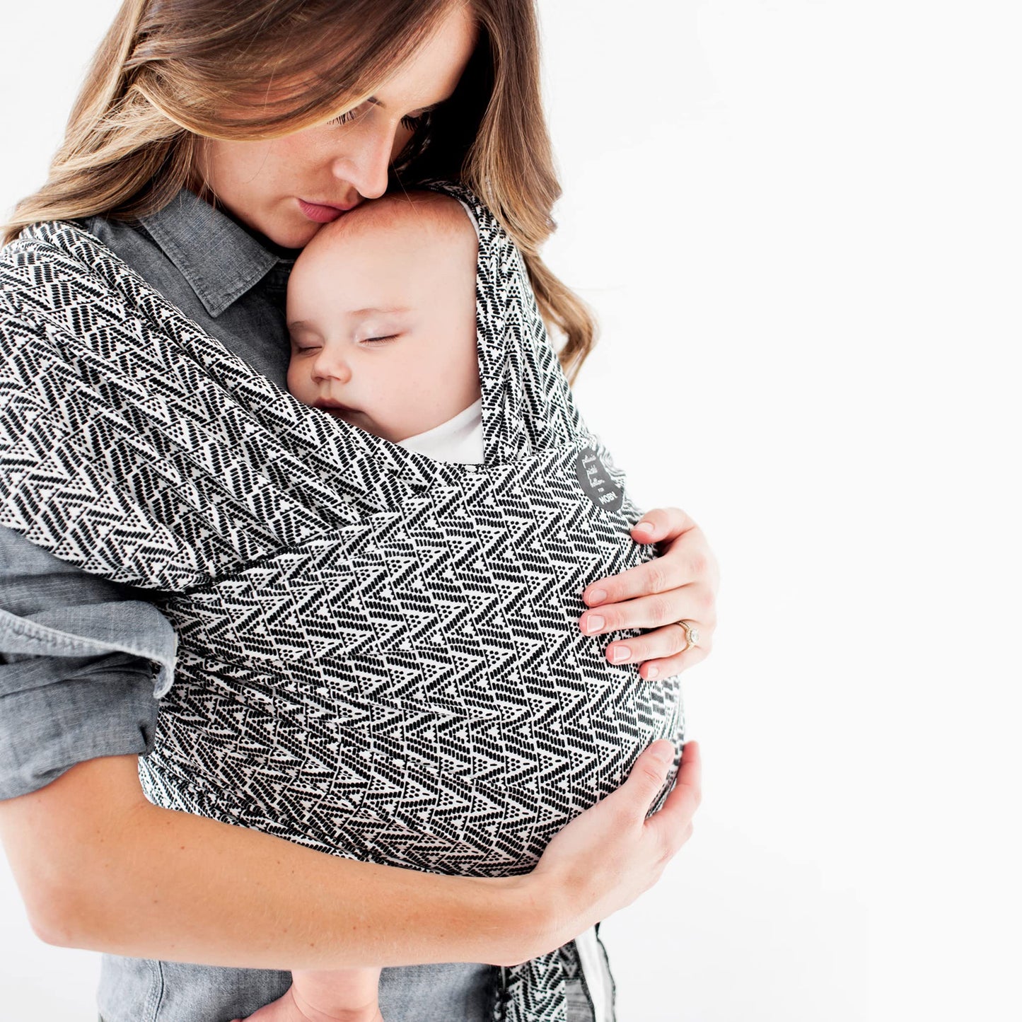 Moby Baby Wrap Carrier Evolution by Petunia Pickle Bottom for Newborns to Toddlers (8-33lbs), Infant Sling Carrier, Hands Free D