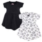 Hudson Baby Infant And Toddler Girl Cotton Dresses Toile, 2 Toddler