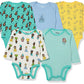 Amazon Essentials Baby Girls Disney  Marvel  Star Wars Long-Sleeve Bodysuits, Pack Of 5, Princess Wish, 24 Months