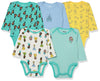 Amazon Essentials Baby Girls Disney  Marvel  Star Wars Long-Sleeve Bodysuits, Pack Of 5, Princess Wish, 24 Months