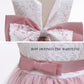 Baby Girls Lace Bowknot Flower Dress Wedding Pageant Baptism Christening Tutu Gown 6-12 Months