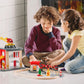 Brio 33815 Rescue Firefighter Set | 18 Piece Train Toy with a Fire Truck, Accessories and Wooden Tracks for Ages 3 and Up