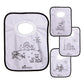 Dreambaby Terry Cloth Cotton Pullover Baby Bibs for Teething Feeding and Drooling - Super Absorbent & Extra Soft - Machine Washa