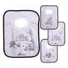 Dreambaby Terry Cloth Cotton Pullover Baby Bibs for Teething Feeding and Drooling - Super Absorbent & Extra Soft - Machine Washa