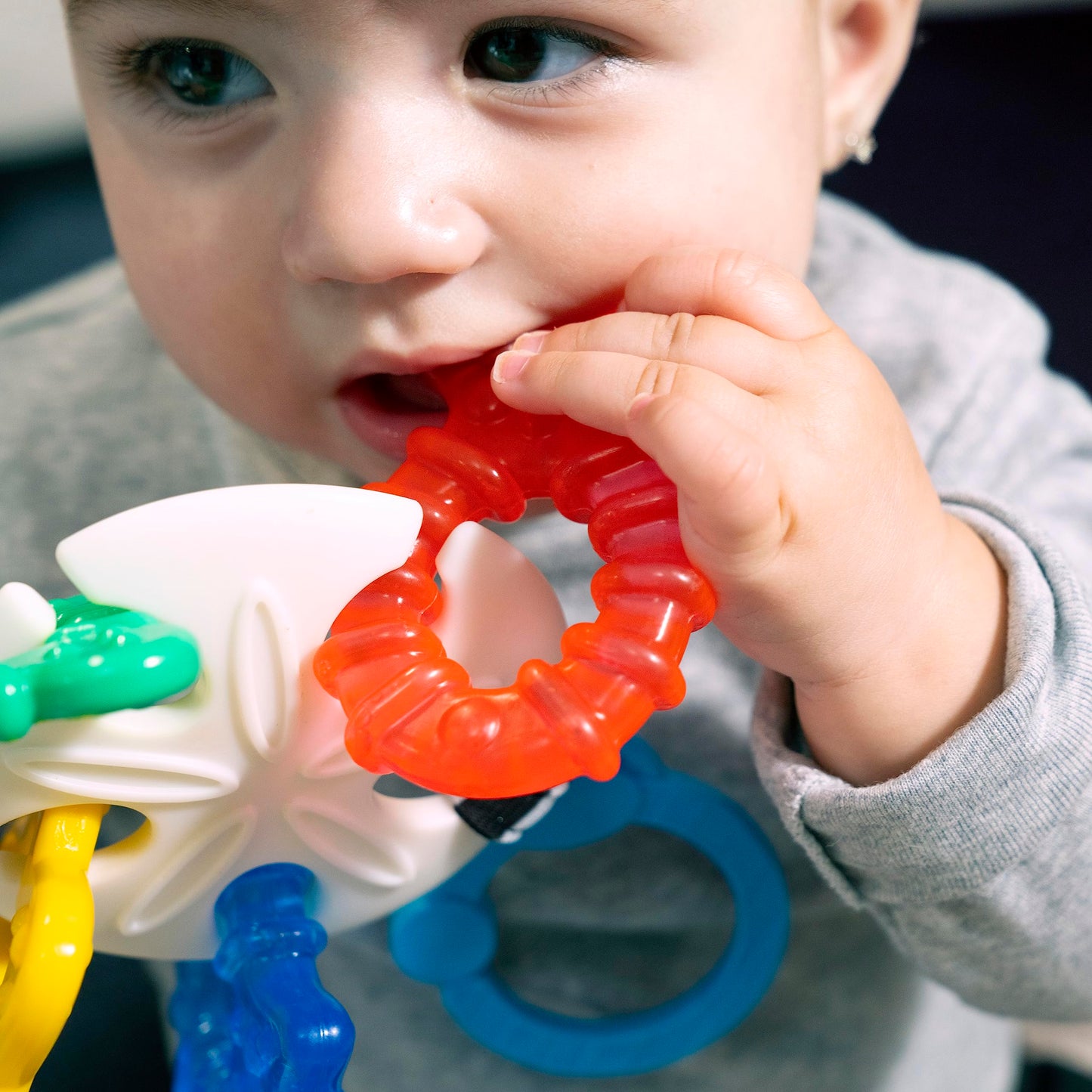 Baby Einstein Ocean Explorers Sea of Sensory Teether Toy BPA Free, Ages 3 Months and up