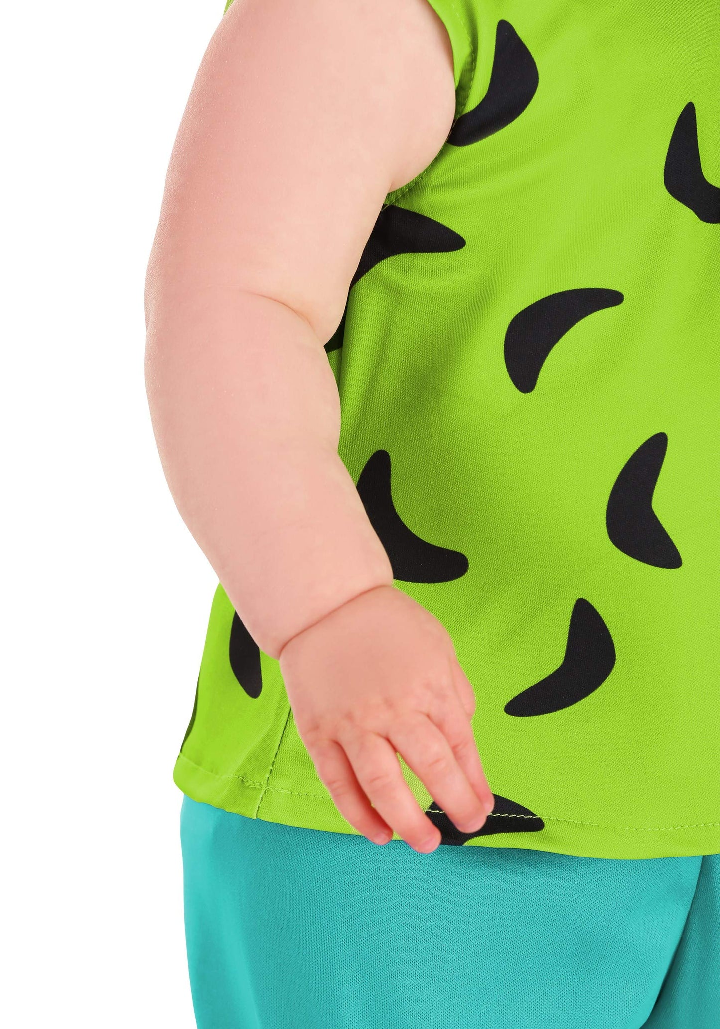 Fun Costumes - Flintstones Pebbles Costume For Infants, Flintstones Baby Cavewoman Outfit For Cosplay & Halloween (0/3Mo, Green,