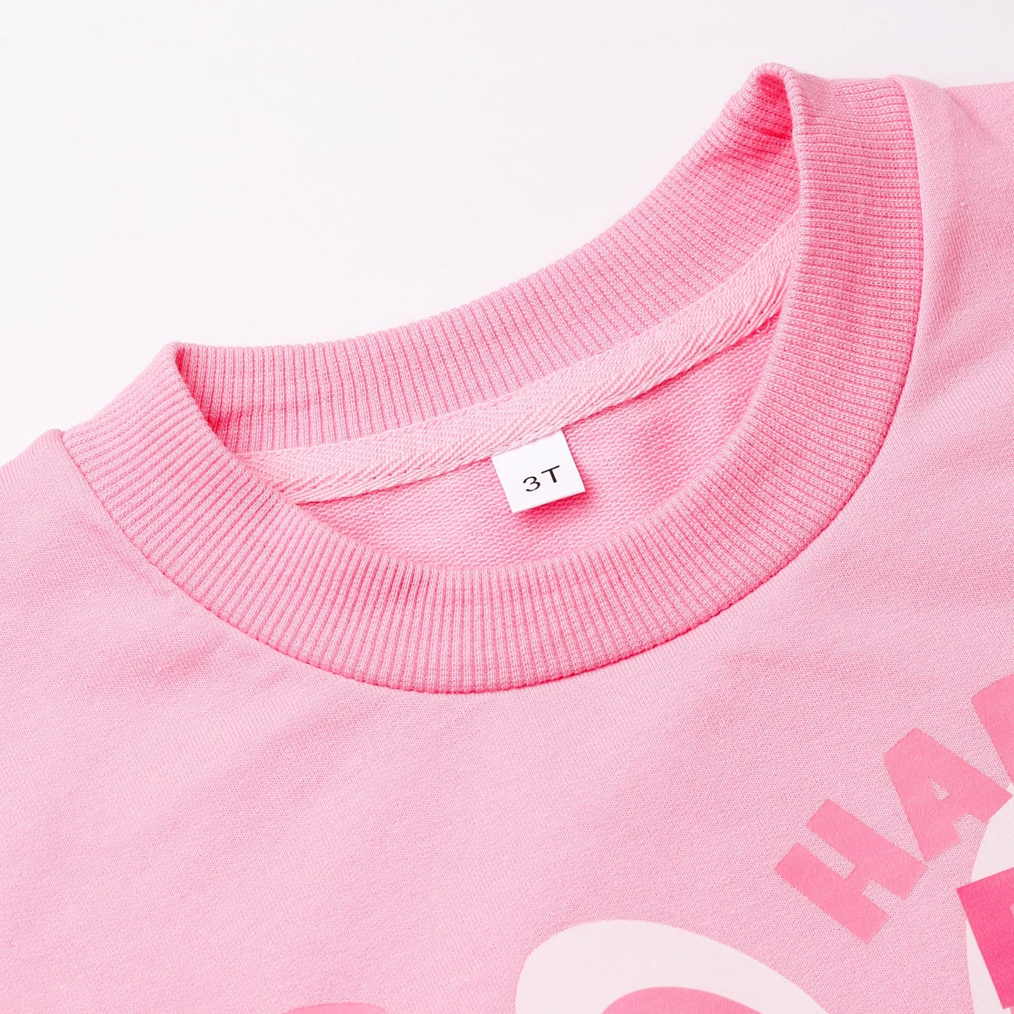 Akyzic Girl'S Bunny Long Sleeve Easter Crewneck Sweater - Pink Shirt - Toddler Size 7T