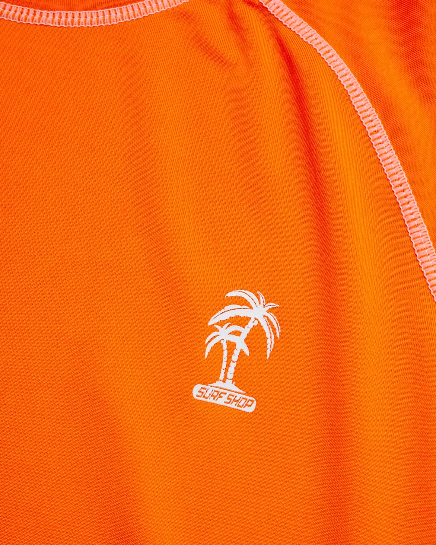 Ixtreme Boys' Palm Tree Infant Rash Guard, Orange, 12M