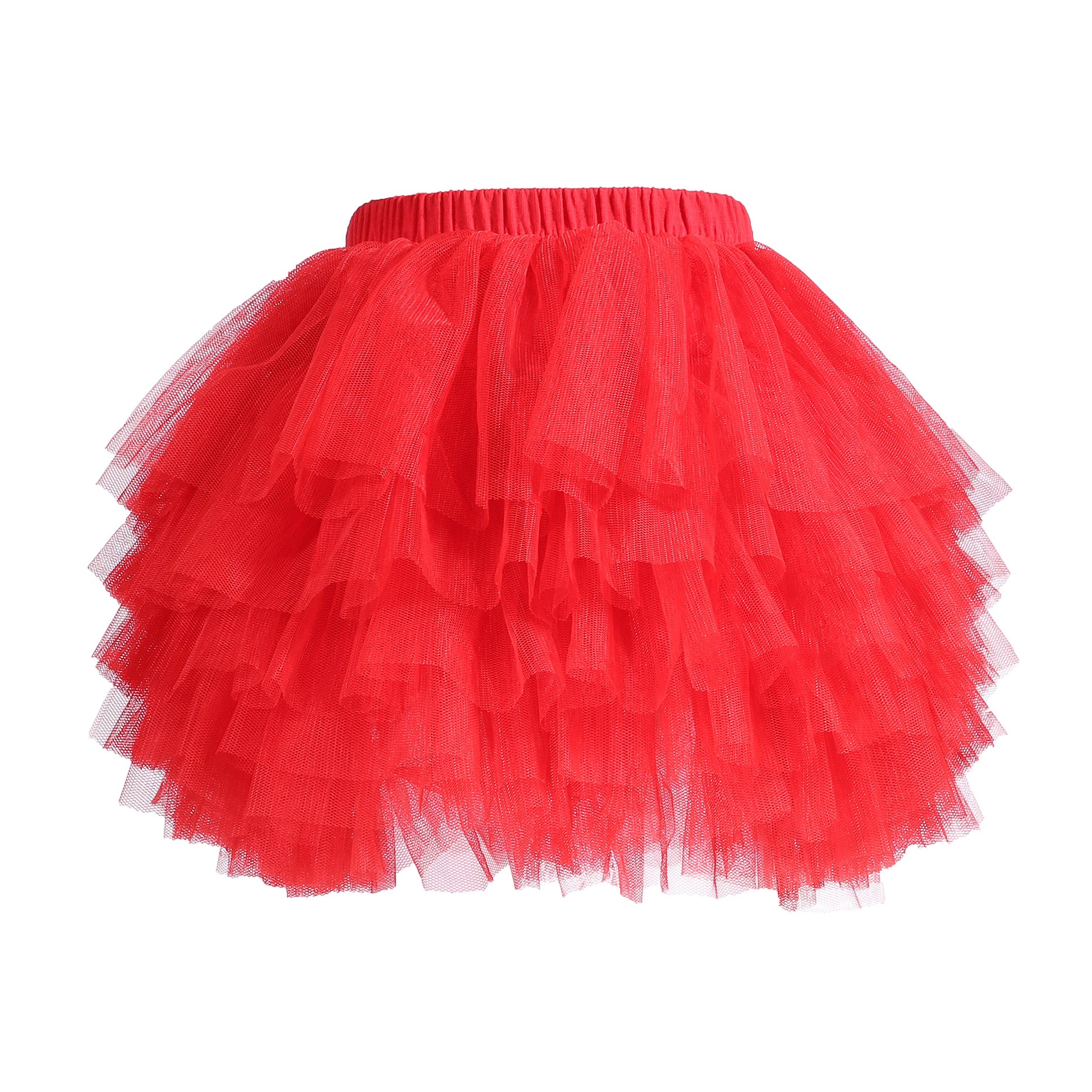 Elamccor Baby Girls' Tutu Skirt Toddler 6 Layered Tulle Tutus 1-8T