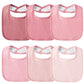 Kewlife gift Muslin Baby Bibs 6-Pack Baby Drool Bandana Bibs for Baby Girls Boys Infant Newborn Toddler Drooling and Teething (P