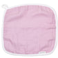 Honestbaby Organic Cotton Triple-Layer Woven Wash Cloths Multipack, Rainbow Stripe, One Size
