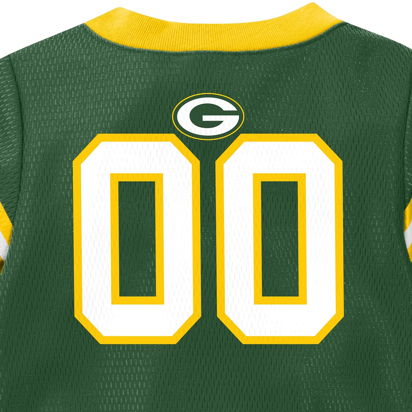 Gerber Unisex Baby Standard NFL Jersey Onesie Bodysuit, Team Color, 6-12 Months