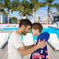 Voova & Movas Fire Truck Hooded Towels Soft Thick Cotton For Age 3-10 Years | Beach | Pool | Bath | Swim Towels For Boys, Blue F