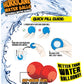 Prime Time Toys Hurricane Reusable Water Balls - 3-Pack Reusable Water Balloons for Kids Age 5+ - Silicone Water Balloons with S