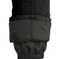 Arctix Infant/Toddler Chest High Snow Bib Overalls, Black, 2T