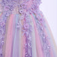 Ibtom Castle Girls Pageant Dress Princess Tulle Dress Birthday Party Father 'S Daughter Dance Dress Mother 'S Day Carnival Long