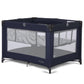 Dream On Me Zazzy Portable Playard with Bassinet in Navy, Packable and Easy Setup Baby Playard, Lightweight and Portable Playard