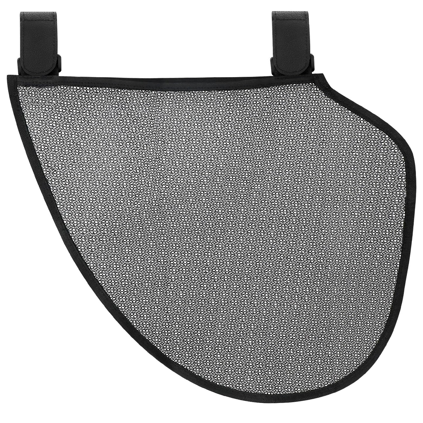 Accmor 2Pcs Universal Stroller Organizer, Side Sling Stroller Organizer, Mesh Cargo Net Stroller Storage Caddy, Stroller Bag Acc