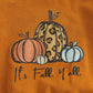 Wybzd Baby Girl Halloween Outfit Pumpkin Pie Crewneck Sweatshirt Shirt Top Bell-Bottom Pants Sets Cute Toddler Clothes Pumpkin F