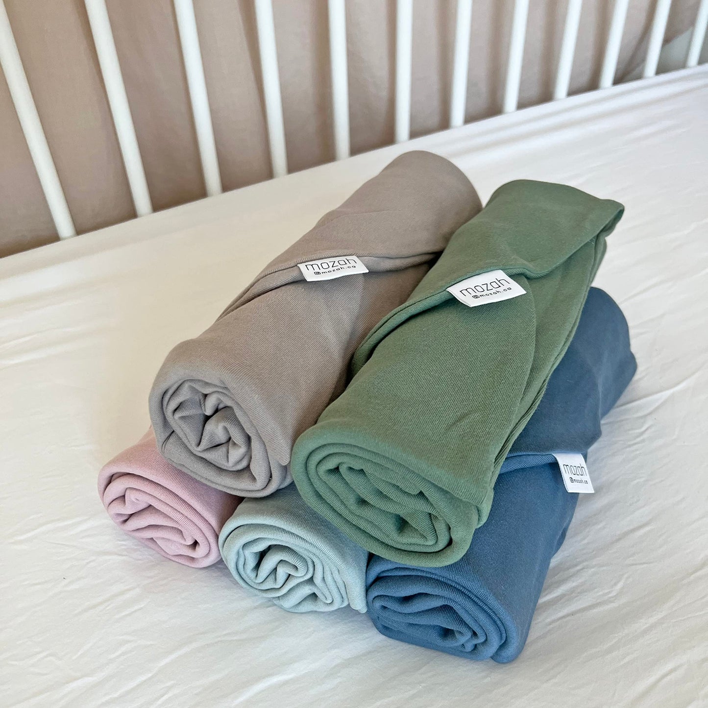 Mozah Newborn Lounger Cover - Soft Cotton Slipcover Fitting Most Infant Loungers And Baby Nest Loungers (Belgian Grey)