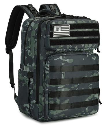 LORADI Large Dad Diaper Bag Backpack, Tactical Style, Camouflage