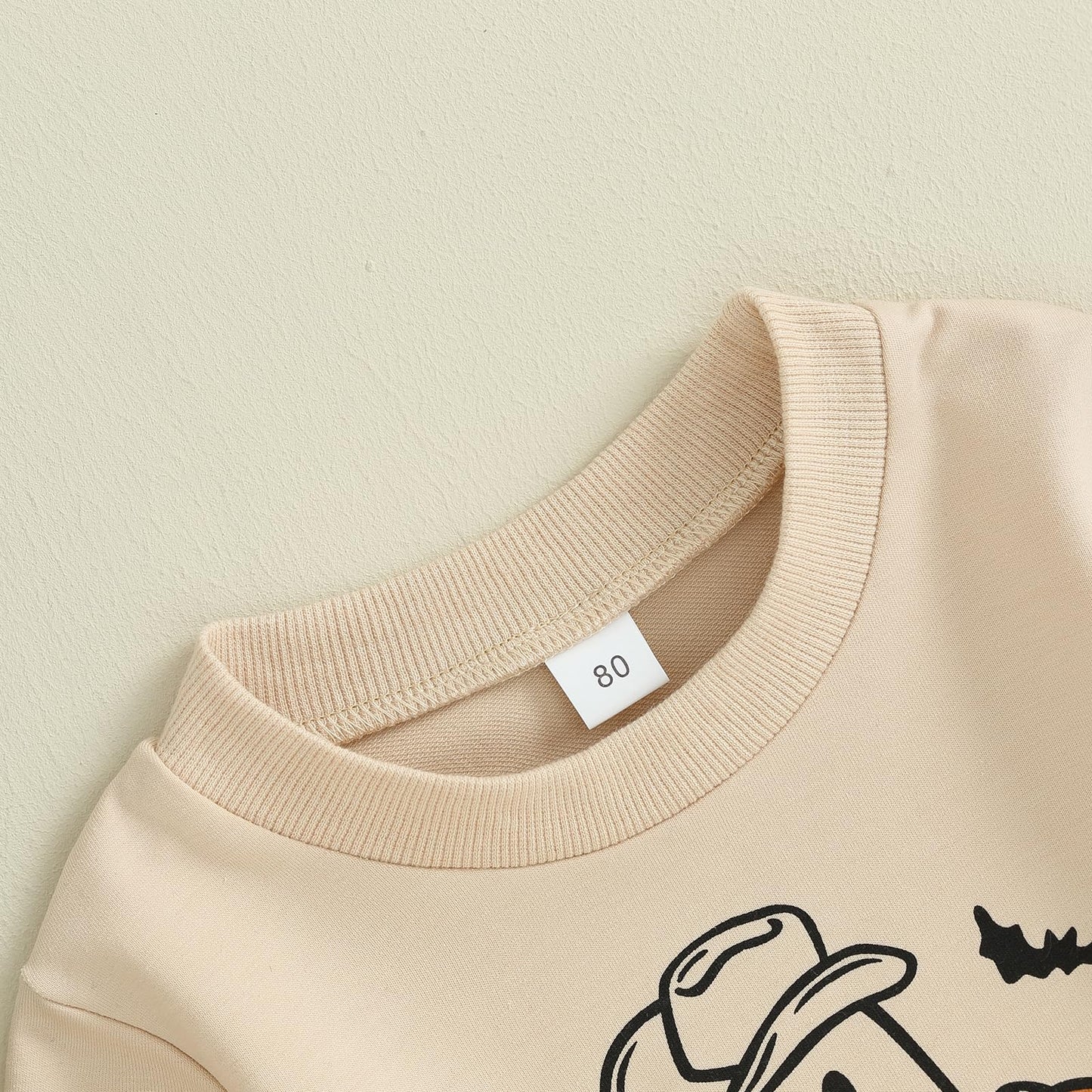 Toddler Baby Halloween Outfit Girl Boy Crewneck Sweatshirt Long Sleeve Letter Pullover Sweater Cute Fall Clothes (Boot Scoot Spo