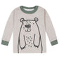 Gerberbaby Boystoddler Snug Fit 4-Piece Pajama Setbear Grey5T