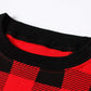 Family Feeling Baby Girls Boys Long Sleeve Christmas Holiday Plaid Red Pajamas Sets Cotton Pyjamas Toddler Infant Kids 12-18 Mon