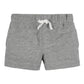 Gerber Baby Boy'S Toddler 3-Pack Pull-On Knit Shorts, Gray & Black, 6-9 Months