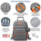Aomay Baby Diaper Bag Backpack For Mom, Multifunction Nappy Changing Bags, Waterproof, Travel, Maternity, Large Capacity (Regula