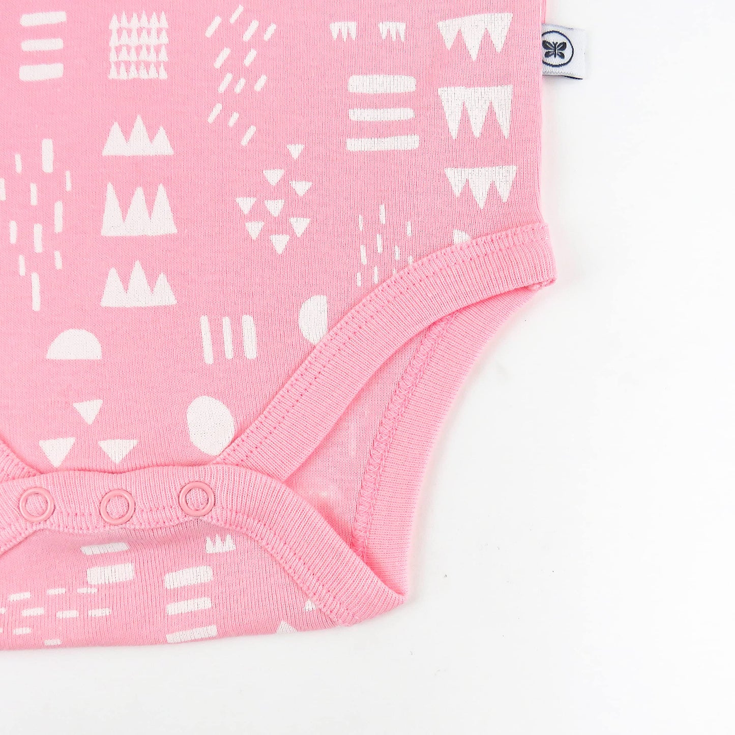 Honestbaby Organic Cotton Long Sleeve Bodysuits Multi Pack, 5 Pack Tutu Cute, 24 Months