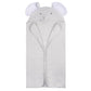 Gerber Baby 4 Piece Animal Character Hooded Towel And Washcloth Set, Grey Elephant, One Size