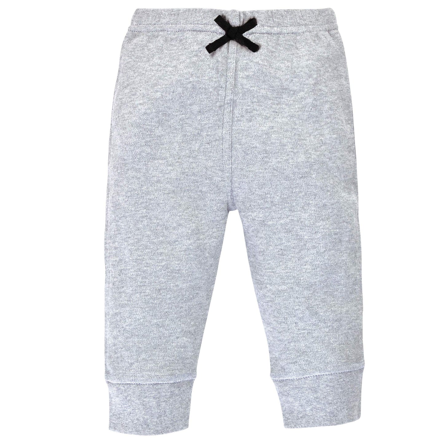 Touched By Nature Unisex Baby Organic Cotton Pants, Pink Burgundy, 2 Toddler