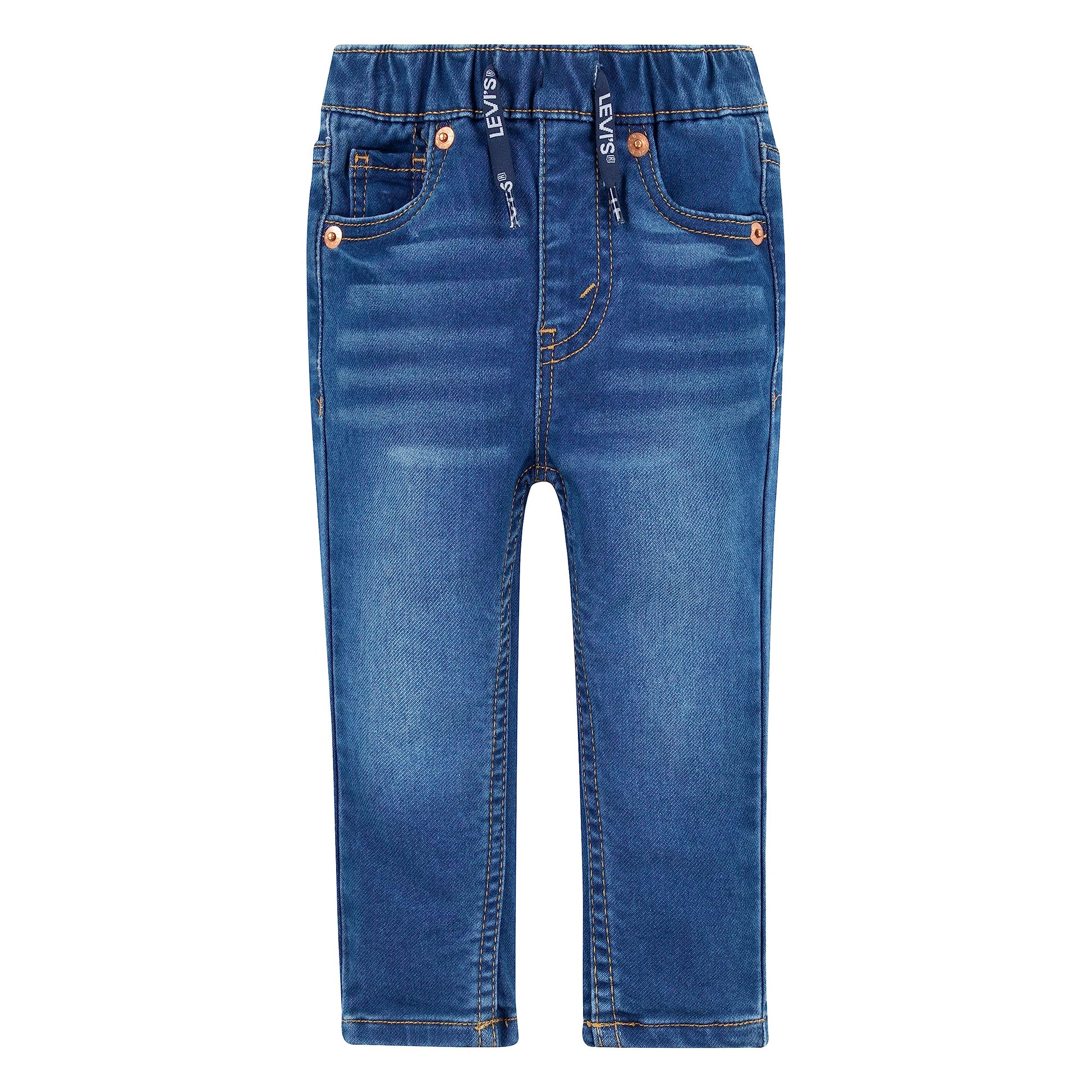Levi'S Boys' Skinny Fit Pull On Jeans, Battle Born, 9M