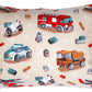 Comfy Turtles 13 X 18 Inch Toddler Size Pillowcase - Natural Cotton - Pillow Cover For Children, Boys, Girls & Kids - For Sweet