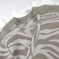 Honestbaby 3-Pack Long Sleeve Side-Snap Kimono Bodysuits Organic Cotton For Infant Baby Boys, Girls, Unisex, Zanzibar Zebra, 6-9