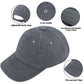 Kids Baby Girls Hat Washed Baseball Cap Cotton Solid Sun Hats For Children Fit For 2-7 Years