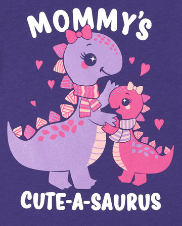 The Children'S Place Baby Girls The Children'S Place And Toddler Long Sleeve Graphic T- 2-Pack T Shirt, Mom/Animal, 2T Us