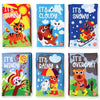 Cloth Books for Babies Weather Themed- Soft Baby Books Features Characters About Weather - Soft Baby Toys for Learning and Brain