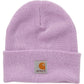 Carhartt Child Baby Girls Kids Knit Beanie Watch Hat, Lupine, Toddler