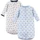 Hudson Baby Unisex Baby Cotton Long-Sleeve Wearable Sleeping Bag, Sack, Blanket, Paper Airplane, 0-3 Months