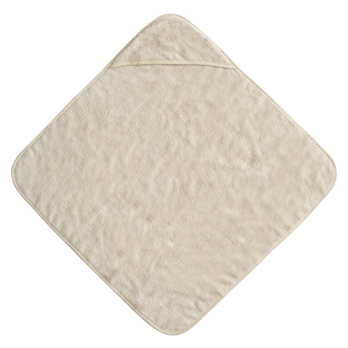 Mushie Baby Hooded Towel | Organic Cotton (Fog)