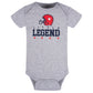 Gerber Baby Boy'S 8-Pack Short Sleeve Onesies Bodysuits, Sports Blue, 12 Months
