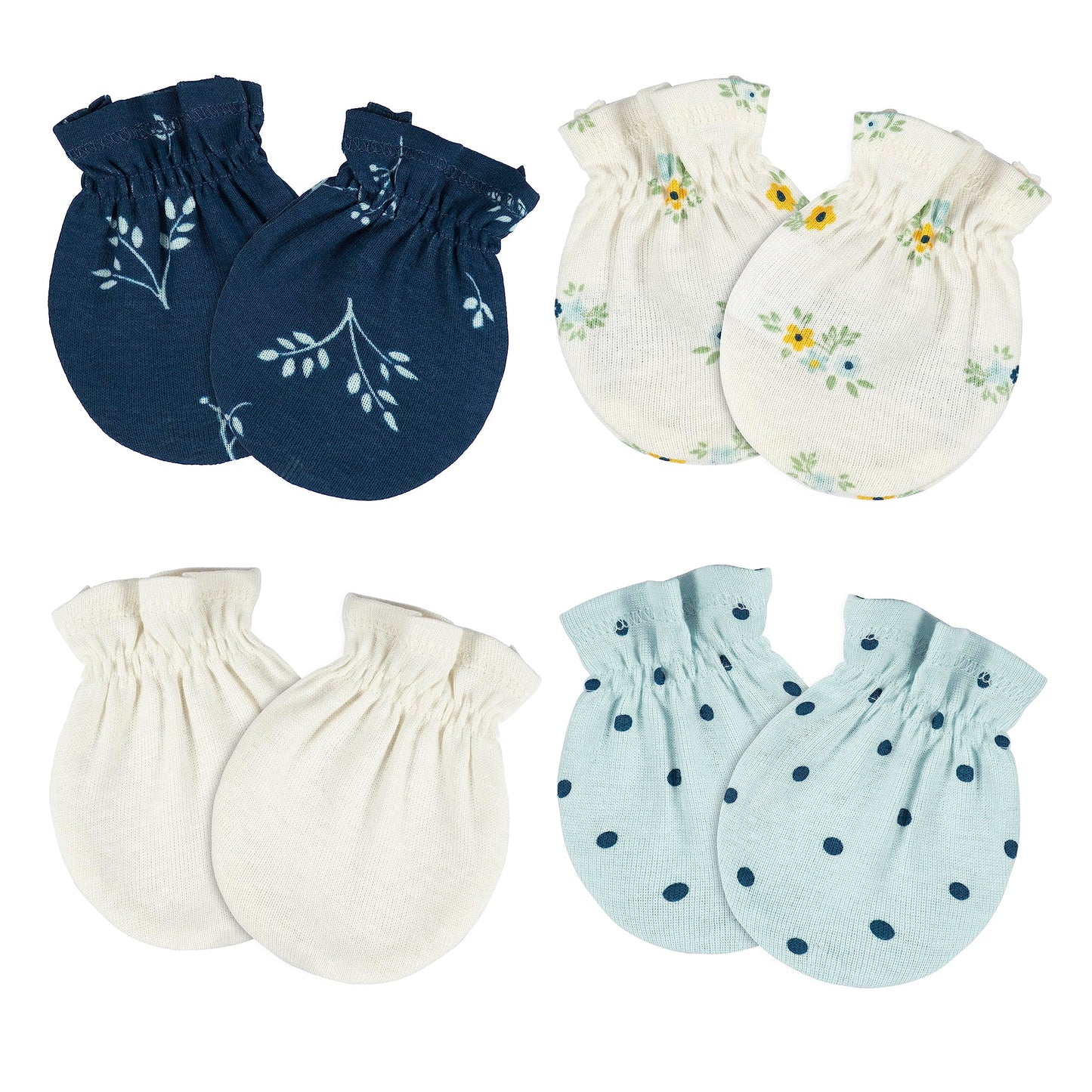 Gerber Baby Boys And Girls 12 Piece Layette Gift Set, Blue Flowers, 3-6 Months