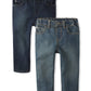 The Children'S Placebaby Boysand Toddler Multipack Basic Skinny Jeanstide Pool Wash/Deep Pool Wash 2-Pack3T