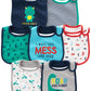 Simple Joys By Carter'S Baby 7-Pack Teething Bibs, Blue, One Size